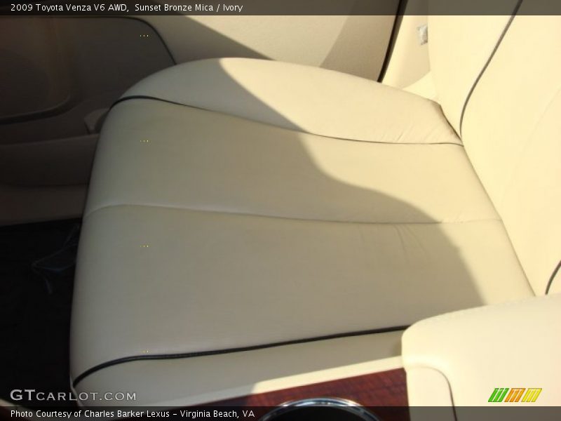 Sunset Bronze Mica / Ivory 2009 Toyota Venza V6 AWD