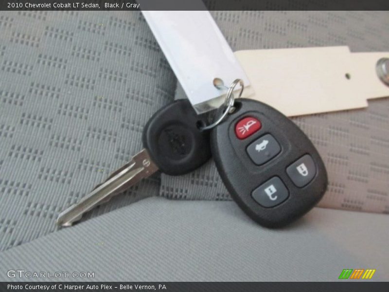 Black / Gray 2010 Chevrolet Cobalt LT Sedan