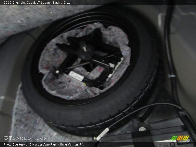 Black / Gray 2010 Chevrolet Cobalt LT Sedan