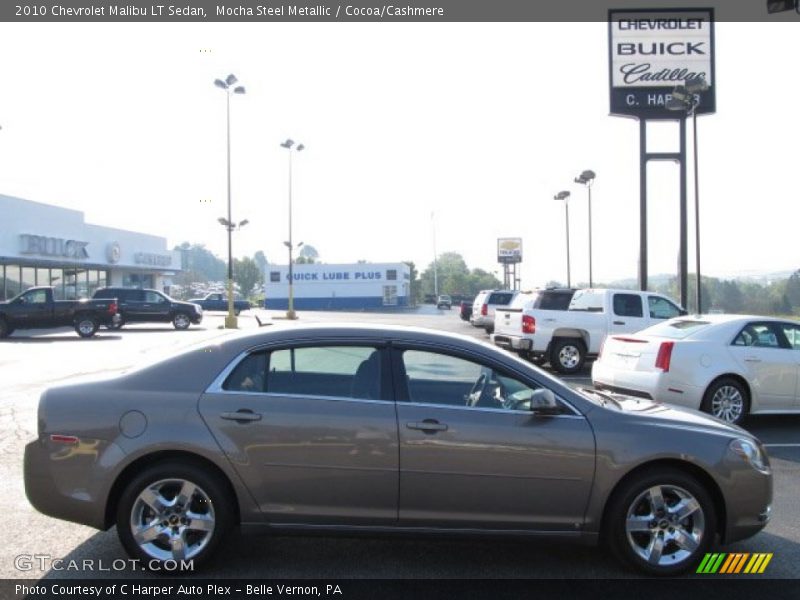 Mocha Steel Metallic / Cocoa/Cashmere 2010 Chevrolet Malibu LT Sedan