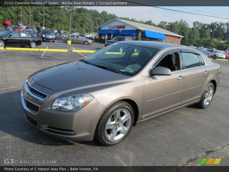 Mocha Steel Metallic / Cocoa/Cashmere 2010 Chevrolet Malibu LT Sedan