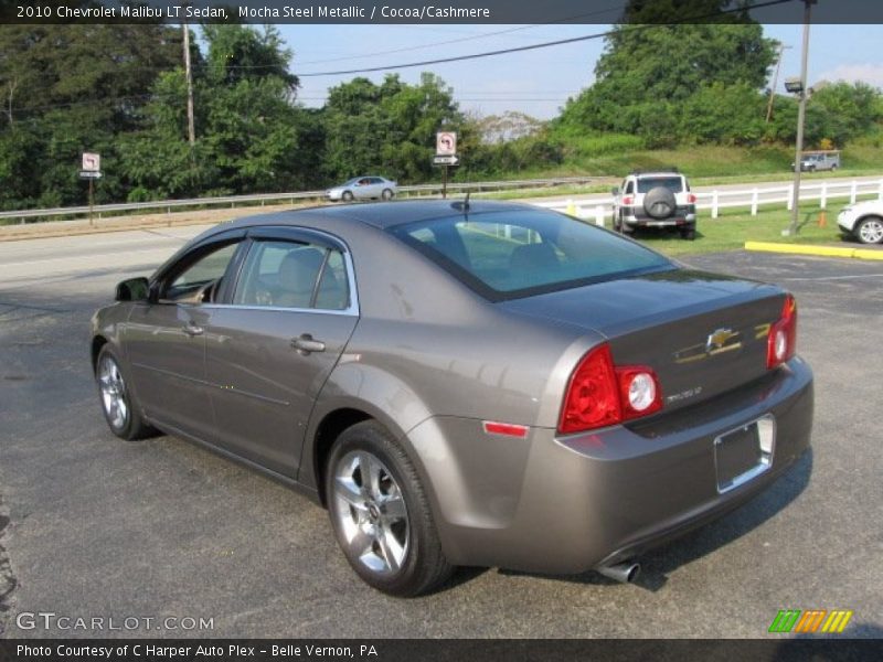 Mocha Steel Metallic / Cocoa/Cashmere 2010 Chevrolet Malibu LT Sedan