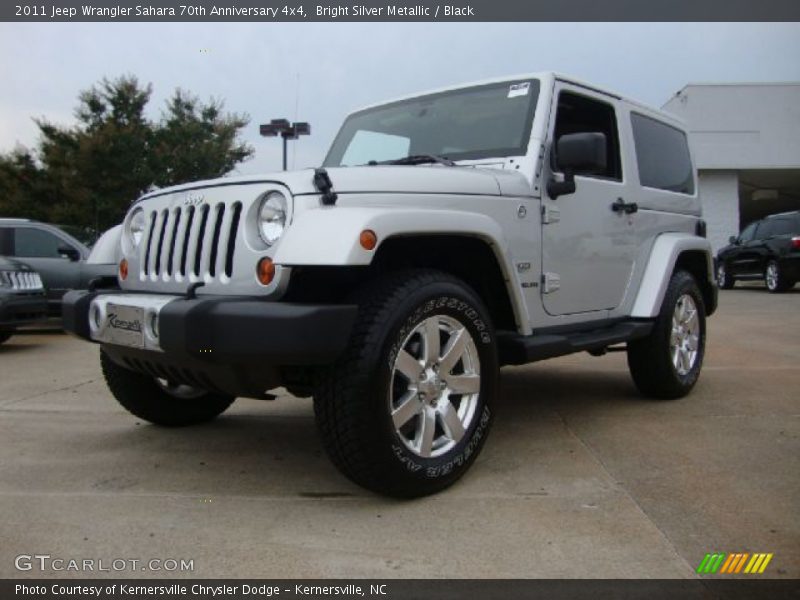 Bright Silver Metallic / Black 2011 Jeep Wrangler Sahara 70th Anniversary 4x4
