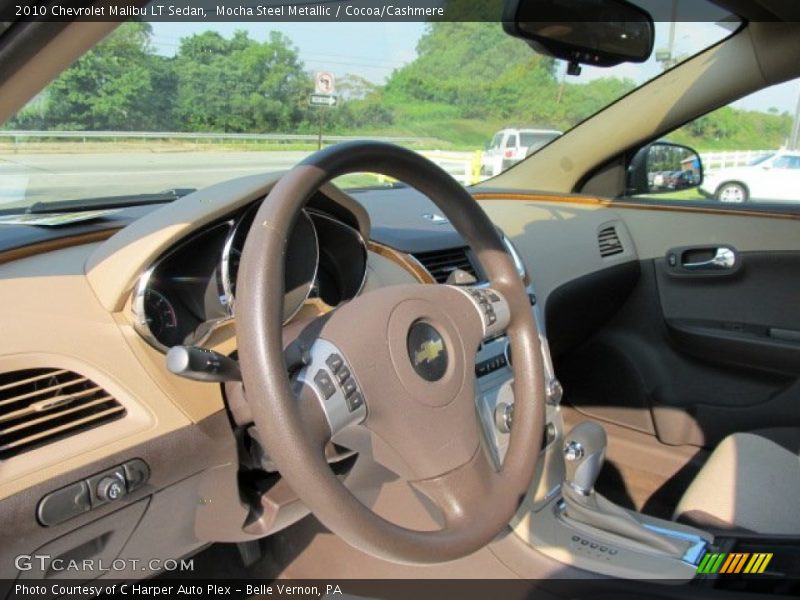 Mocha Steel Metallic / Cocoa/Cashmere 2010 Chevrolet Malibu LT Sedan