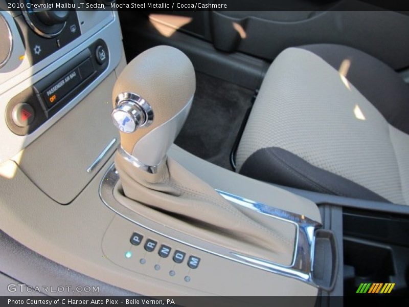 Mocha Steel Metallic / Cocoa/Cashmere 2010 Chevrolet Malibu LT Sedan