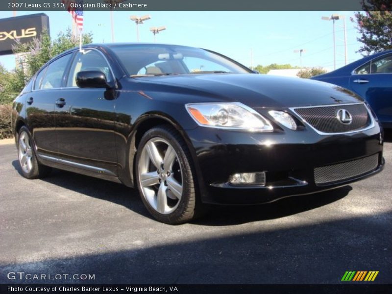 Obsidian Black / Cashmere 2007 Lexus GS 350