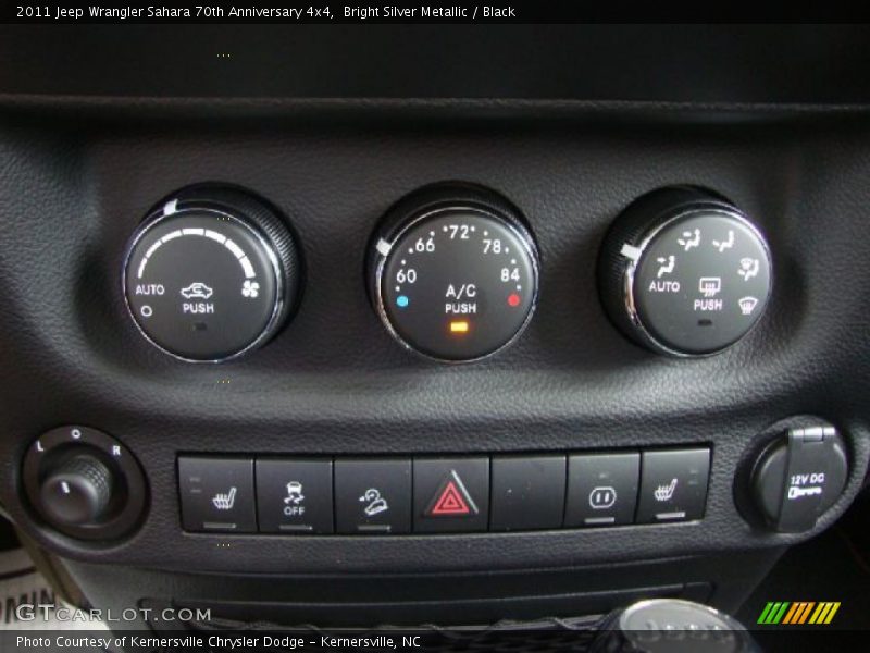 Bright Silver Metallic / Black 2011 Jeep Wrangler Sahara 70th Anniversary 4x4