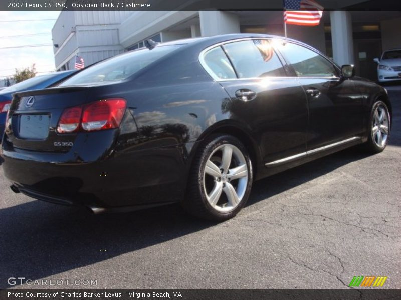 Obsidian Black / Cashmere 2007 Lexus GS 350