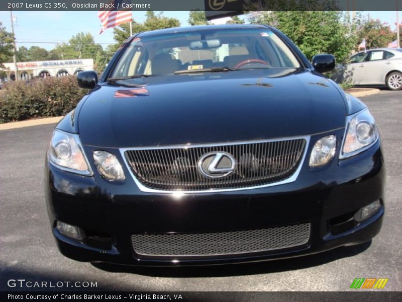 Obsidian Black / Cashmere 2007 Lexus GS 350