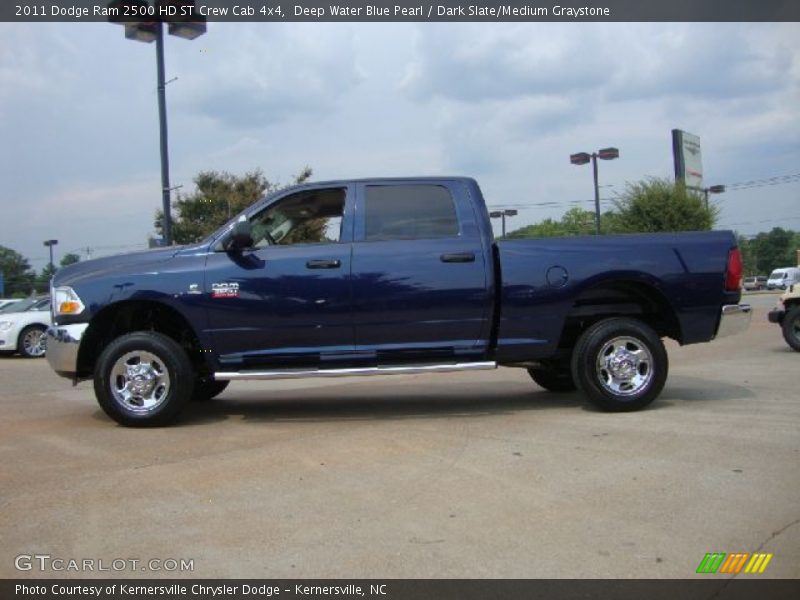 Deep Water Blue Pearl / Dark Slate/Medium Graystone 2011 Dodge Ram 2500 HD ST Crew Cab 4x4