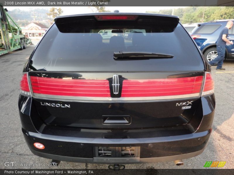 Dark Ink Blue Metallic / Light Camel 2008 Lincoln MKX AWD