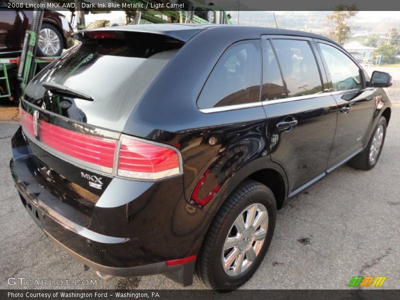 Dark Ink Blue Metallic / Light Camel 2008 Lincoln MKX AWD