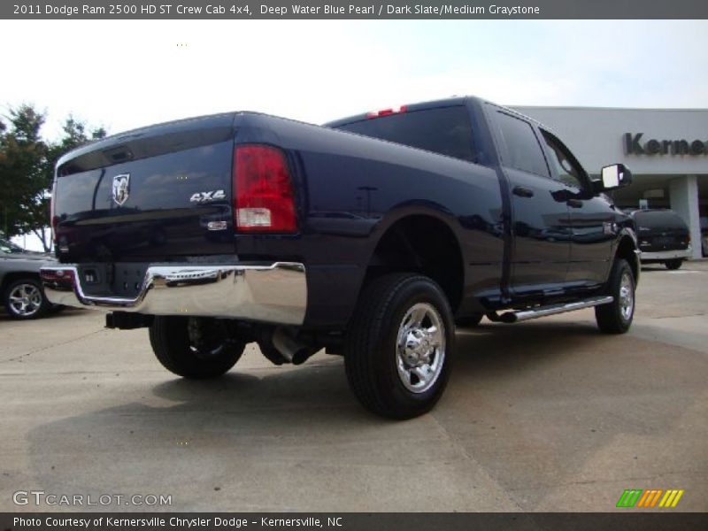 Deep Water Blue Pearl / Dark Slate/Medium Graystone 2011 Dodge Ram 2500 HD ST Crew Cab 4x4