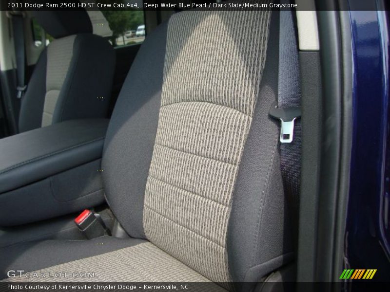Deep Water Blue Pearl / Dark Slate/Medium Graystone 2011 Dodge Ram 2500 HD ST Crew Cab 4x4