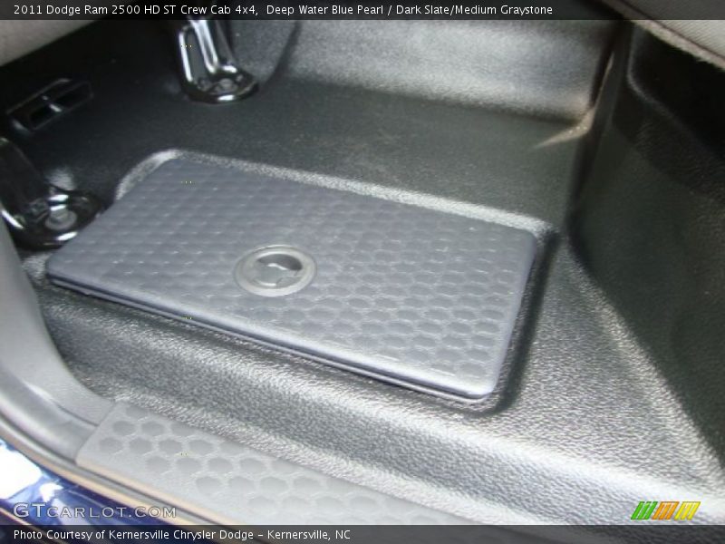 Deep Water Blue Pearl / Dark Slate/Medium Graystone 2011 Dodge Ram 2500 HD ST Crew Cab 4x4