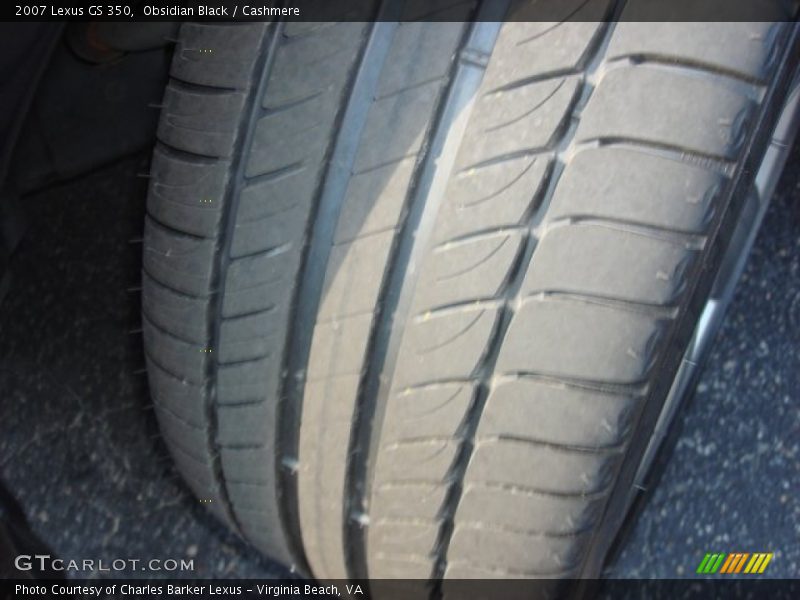 Obsidian Black / Cashmere 2007 Lexus GS 350