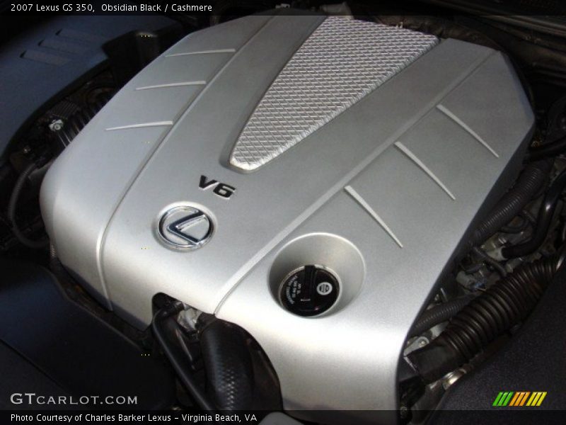 Obsidian Black / Cashmere 2007 Lexus GS 350
