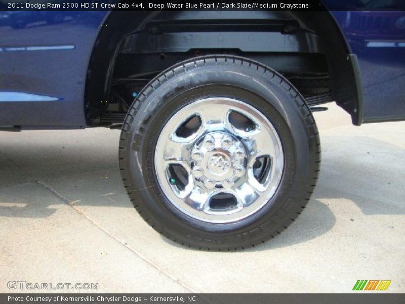 Deep Water Blue Pearl / Dark Slate/Medium Graystone 2011 Dodge Ram 2500 HD ST Crew Cab 4x4