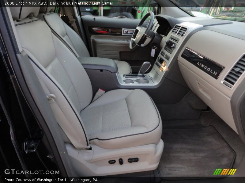 Dark Ink Blue Metallic / Light Camel 2008 Lincoln MKX AWD