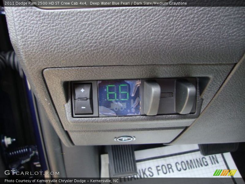 Deep Water Blue Pearl / Dark Slate/Medium Graystone 2011 Dodge Ram 2500 HD ST Crew Cab 4x4