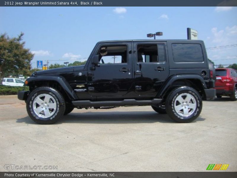  2012 Wrangler Unlimited Sahara 4x4 Black