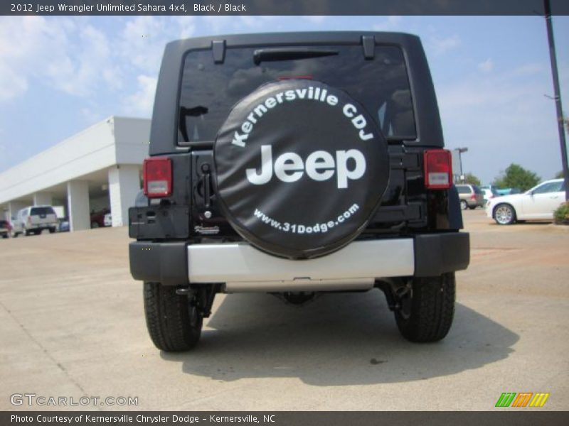 Black / Black 2012 Jeep Wrangler Unlimited Sahara 4x4