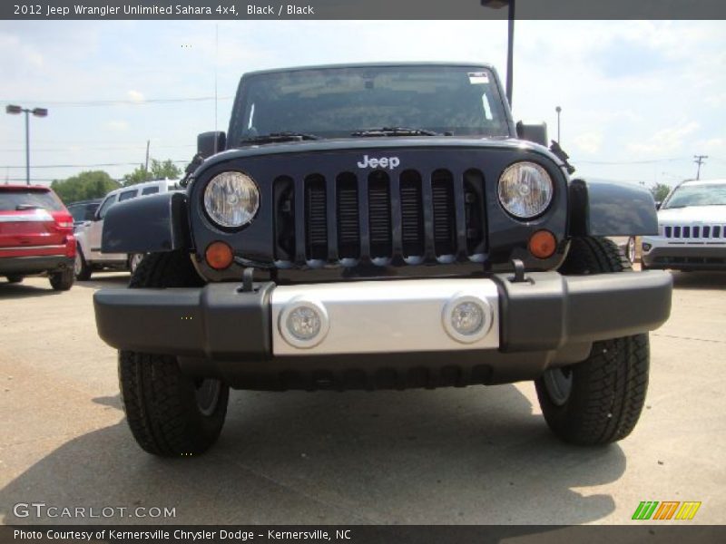 Black / Black 2012 Jeep Wrangler Unlimited Sahara 4x4