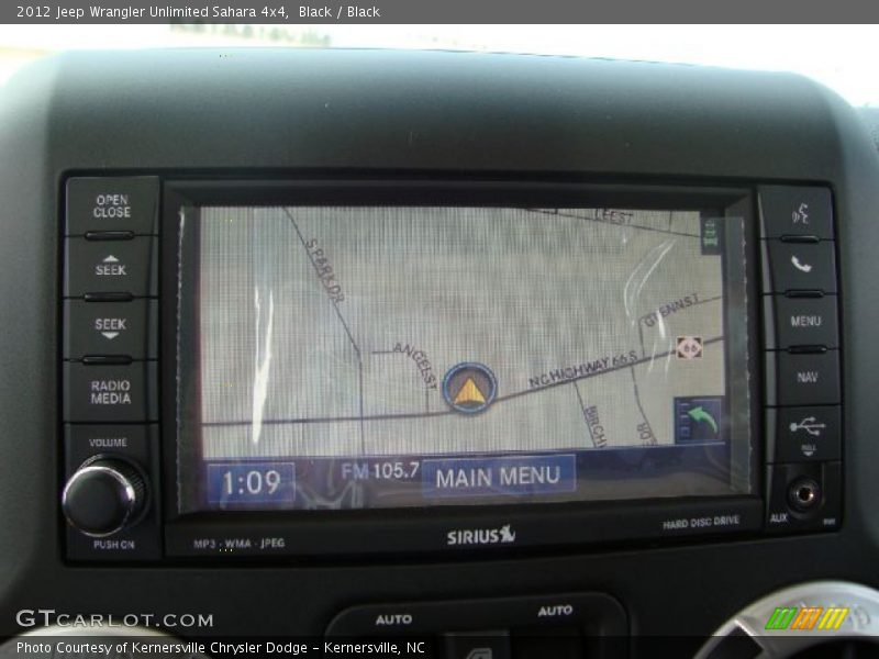 Black / Black 2012 Jeep Wrangler Unlimited Sahara 4x4