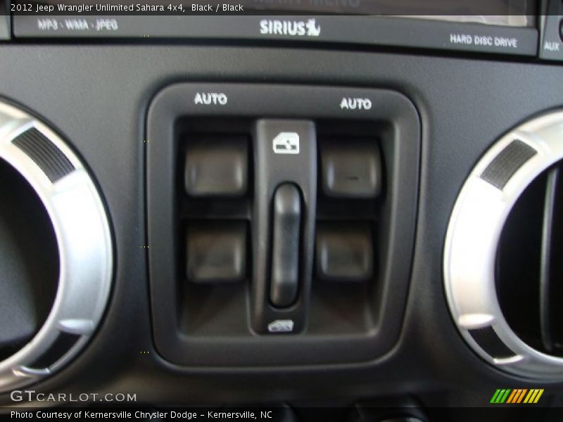 Black / Black 2012 Jeep Wrangler Unlimited Sahara 4x4