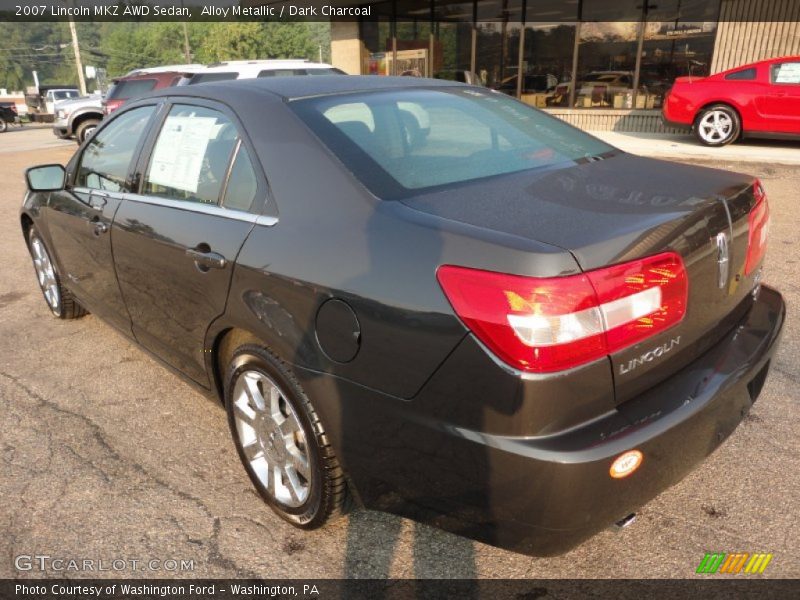 Alloy Metallic / Dark Charcoal 2007 Lincoln MKZ AWD Sedan
