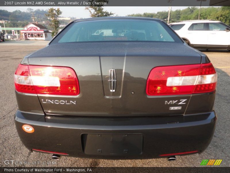 Alloy Metallic / Dark Charcoal 2007 Lincoln MKZ AWD Sedan