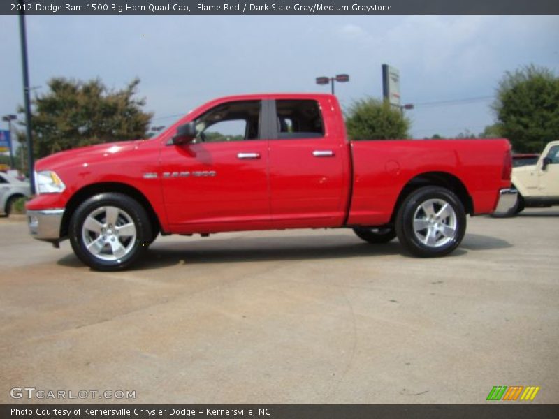  2012 Ram 1500 Big Horn Quad Cab Flame Red