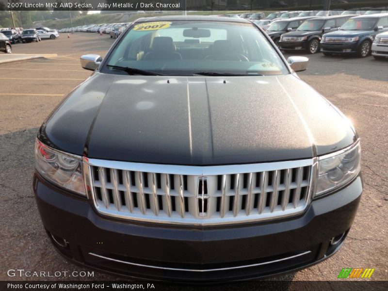 Alloy Metallic / Dark Charcoal 2007 Lincoln MKZ AWD Sedan