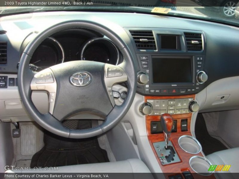 Black / Ash 2009 Toyota Highlander Limited 4WD
