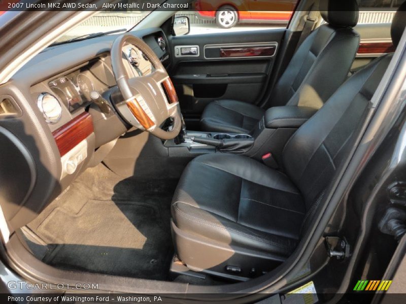 Alloy Metallic / Dark Charcoal 2007 Lincoln MKZ AWD Sedan