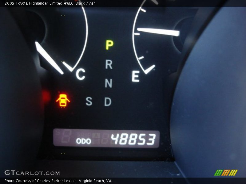 Black / Ash 2009 Toyota Highlander Limited 4WD