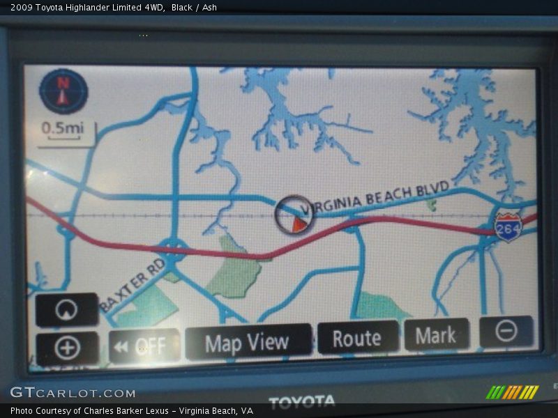 Black / Ash 2009 Toyota Highlander Limited 4WD