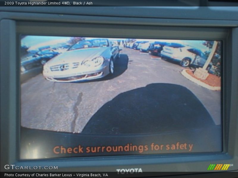 Black / Ash 2009 Toyota Highlander Limited 4WD