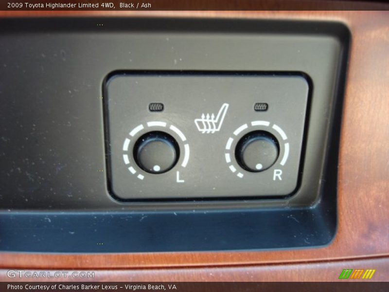 Black / Ash 2009 Toyota Highlander Limited 4WD