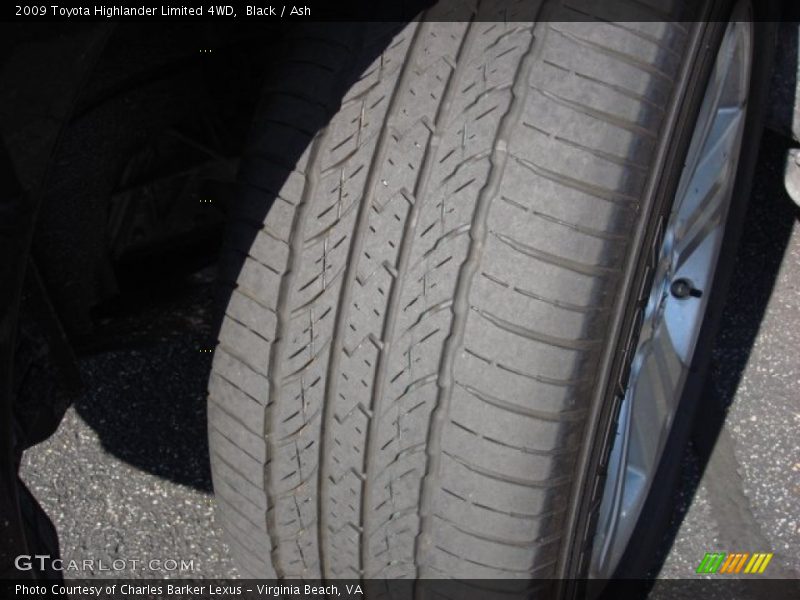Black / Ash 2009 Toyota Highlander Limited 4WD