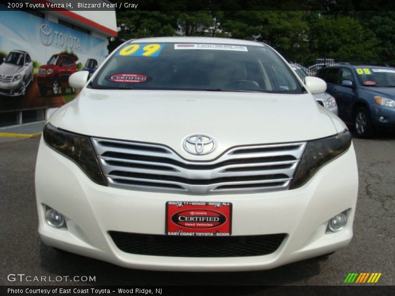Blizzard Pearl / Gray 2009 Toyota Venza I4