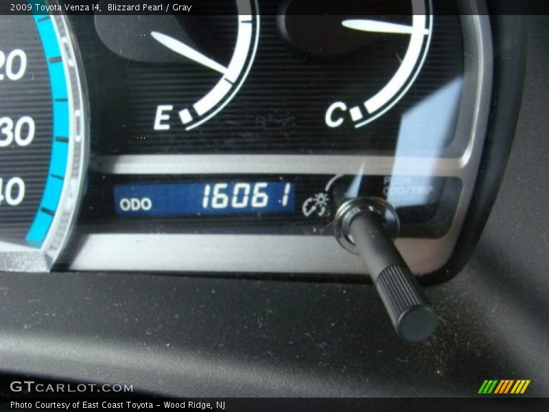 Blizzard Pearl / Gray 2009 Toyota Venza I4