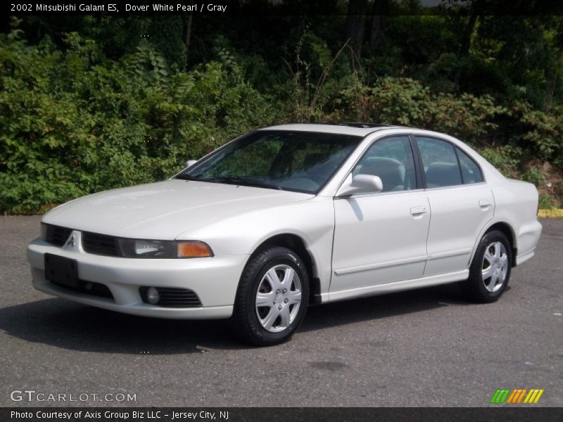 Dover White Pearl / Gray 2002 Mitsubishi Galant ES
