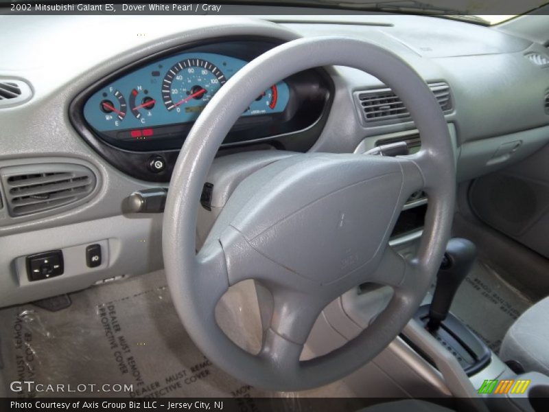 Dover White Pearl / Gray 2002 Mitsubishi Galant ES