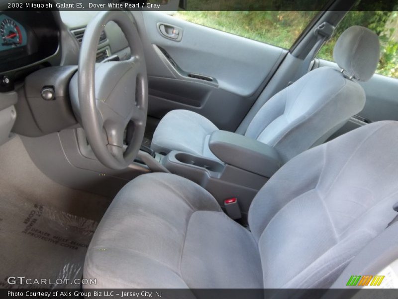 Dover White Pearl / Gray 2002 Mitsubishi Galant ES