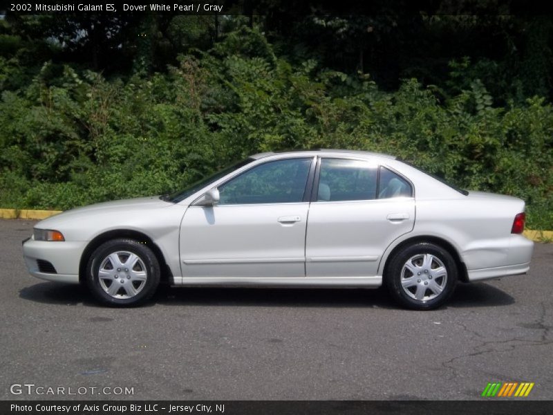 Dover White Pearl / Gray 2002 Mitsubishi Galant ES