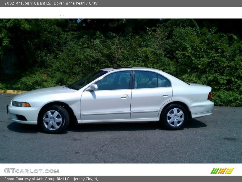 Dover White Pearl / Gray 2002 Mitsubishi Galant ES