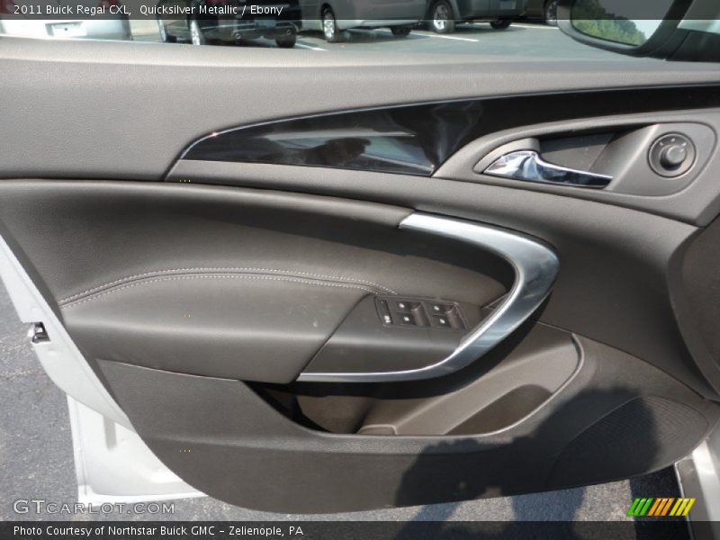 Quicksilver Metallic / Ebony 2011 Buick Regal CXL