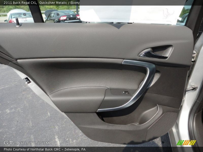 Quicksilver Metallic / Ebony 2011 Buick Regal CXL