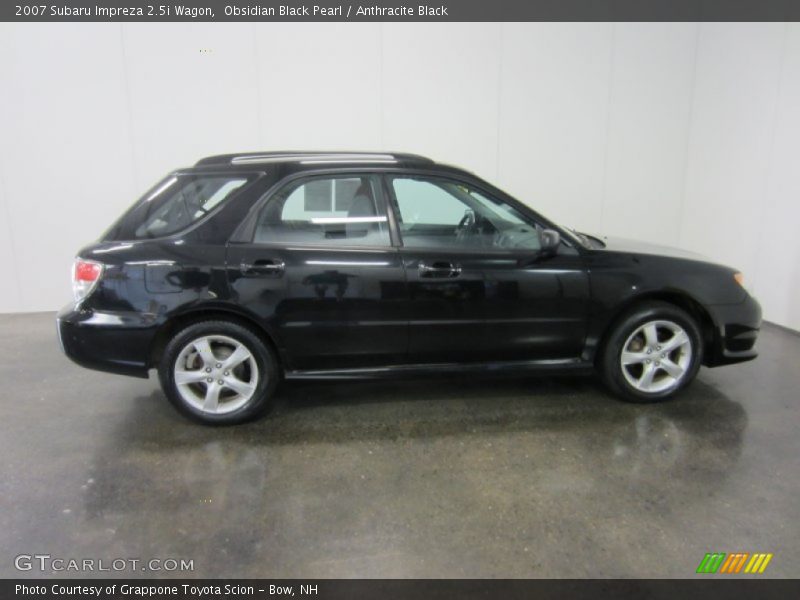 Obsidian Black Pearl / Anthracite Black 2007 Subaru Impreza 2.5i Wagon